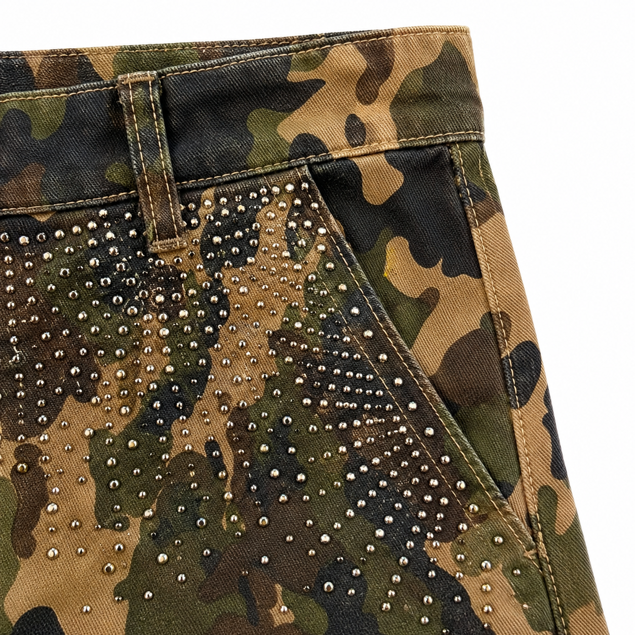 COMPLETO MILITARY STRASS