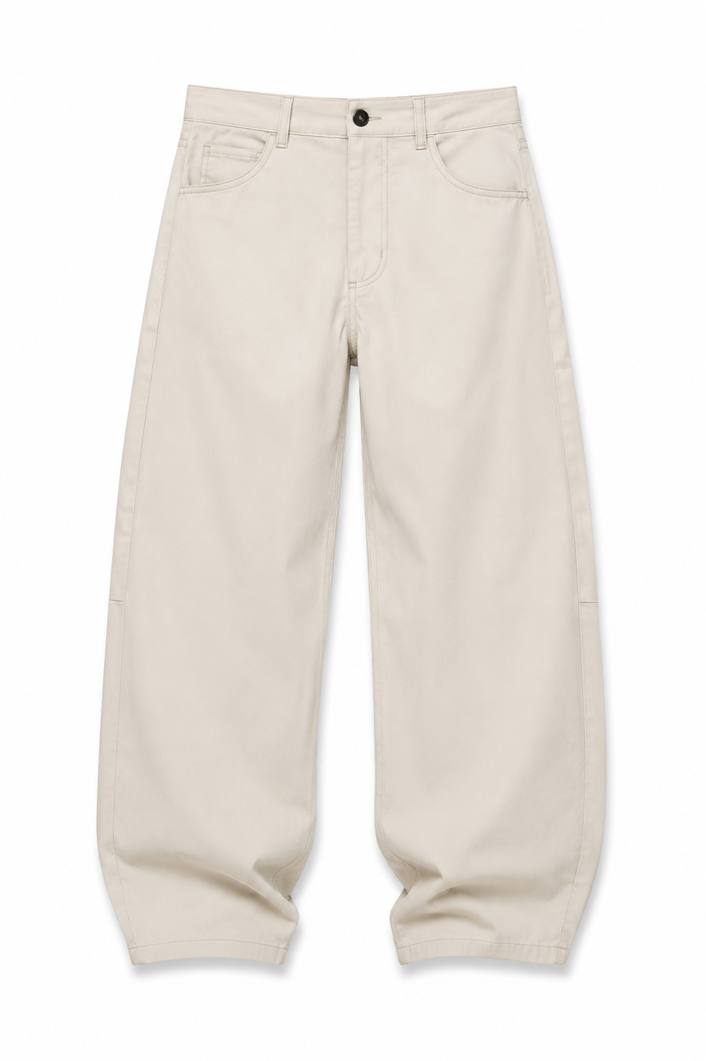 JEANS BALLON BEIGE