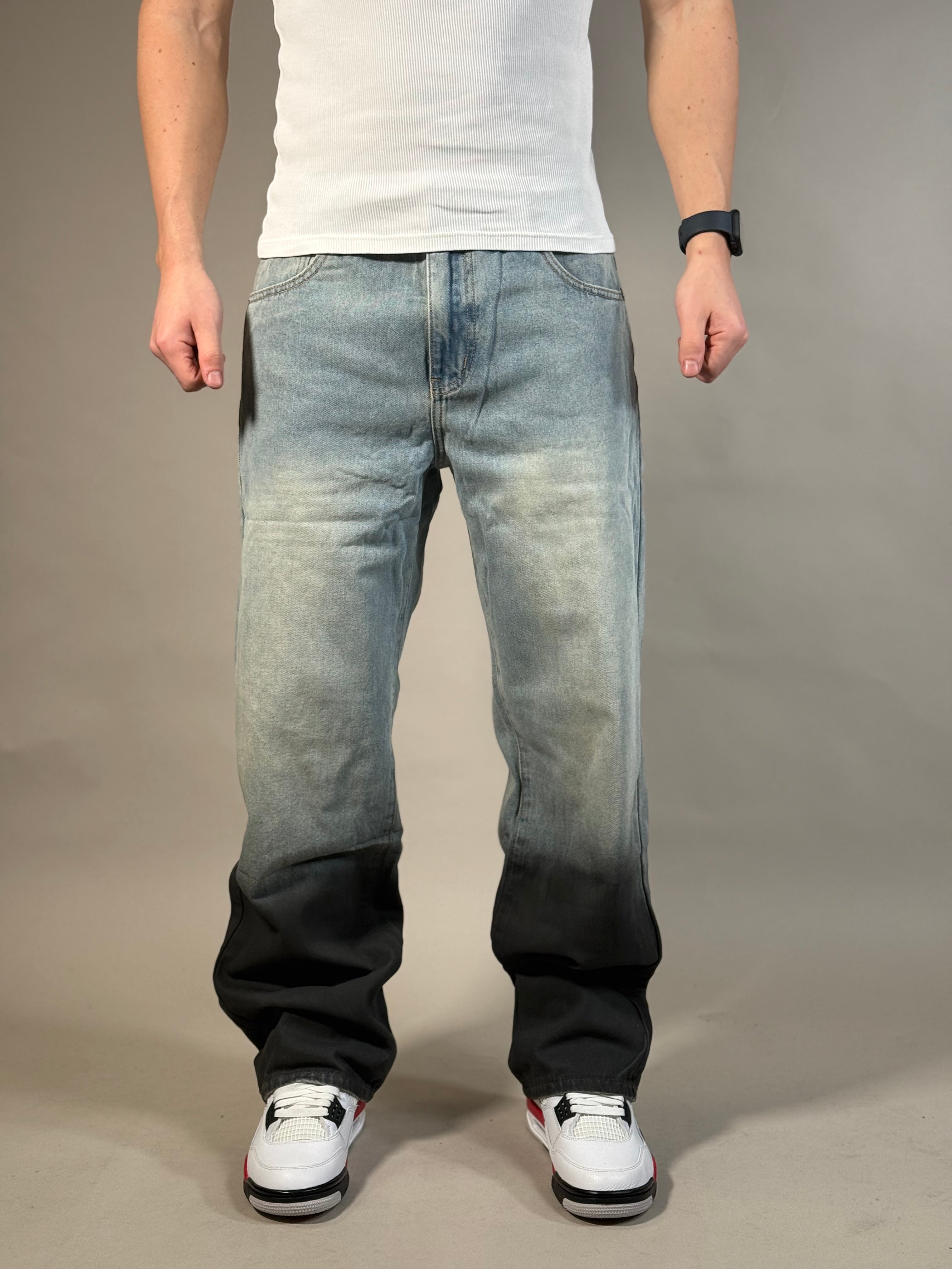 JEANS BAGGY FUMÈ