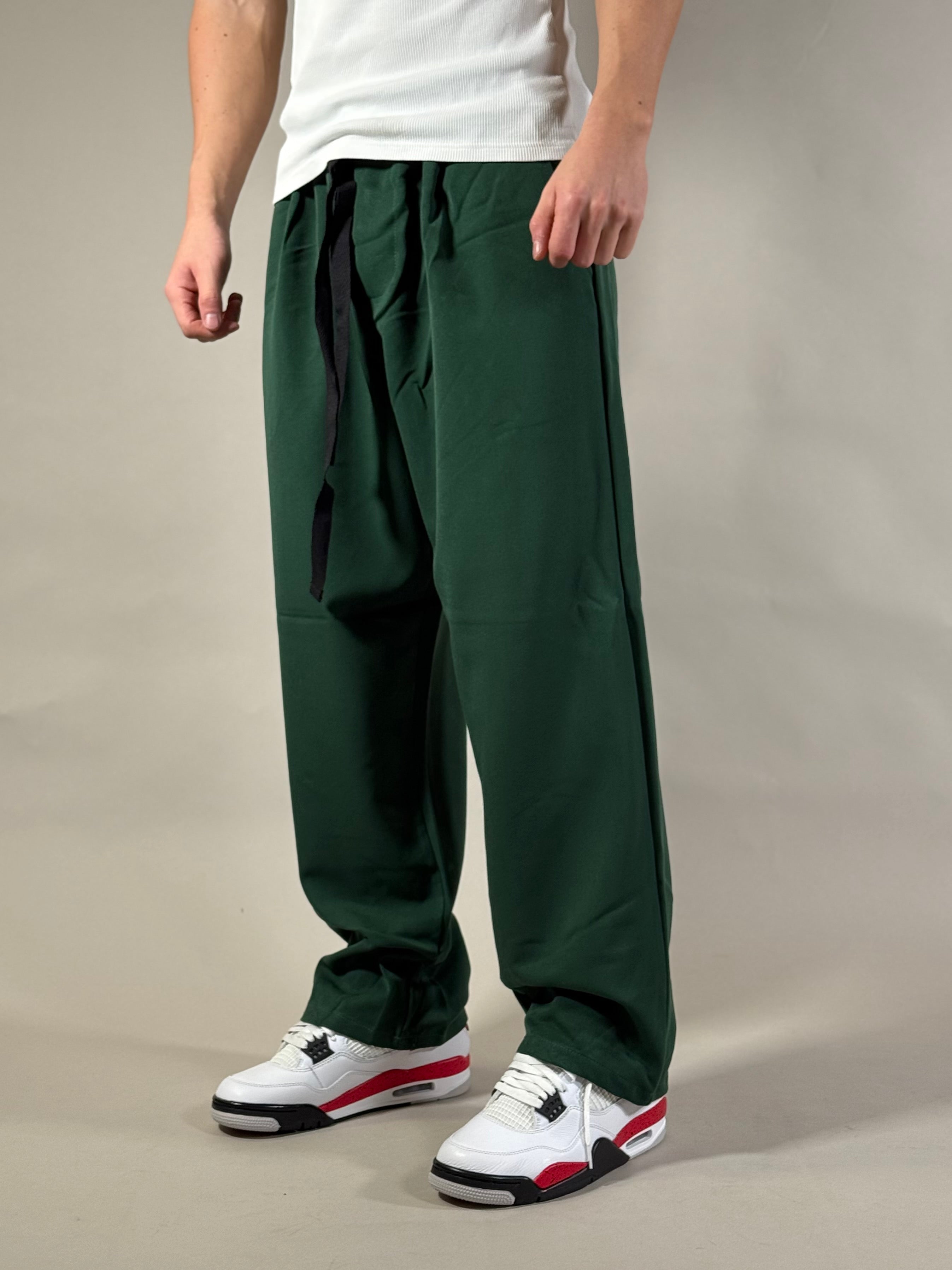 PANTA CAPRI CORDINO VERDE