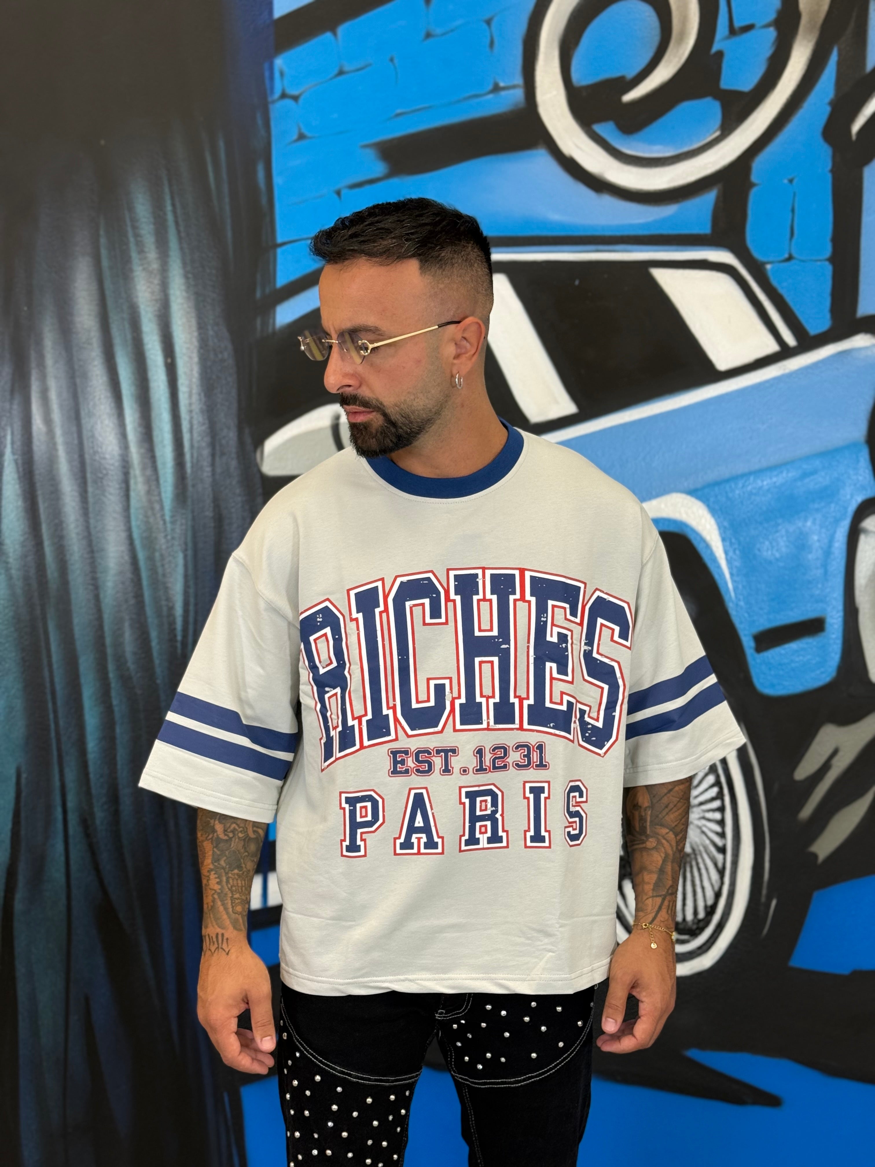 T-SHIRT RICHES GREY