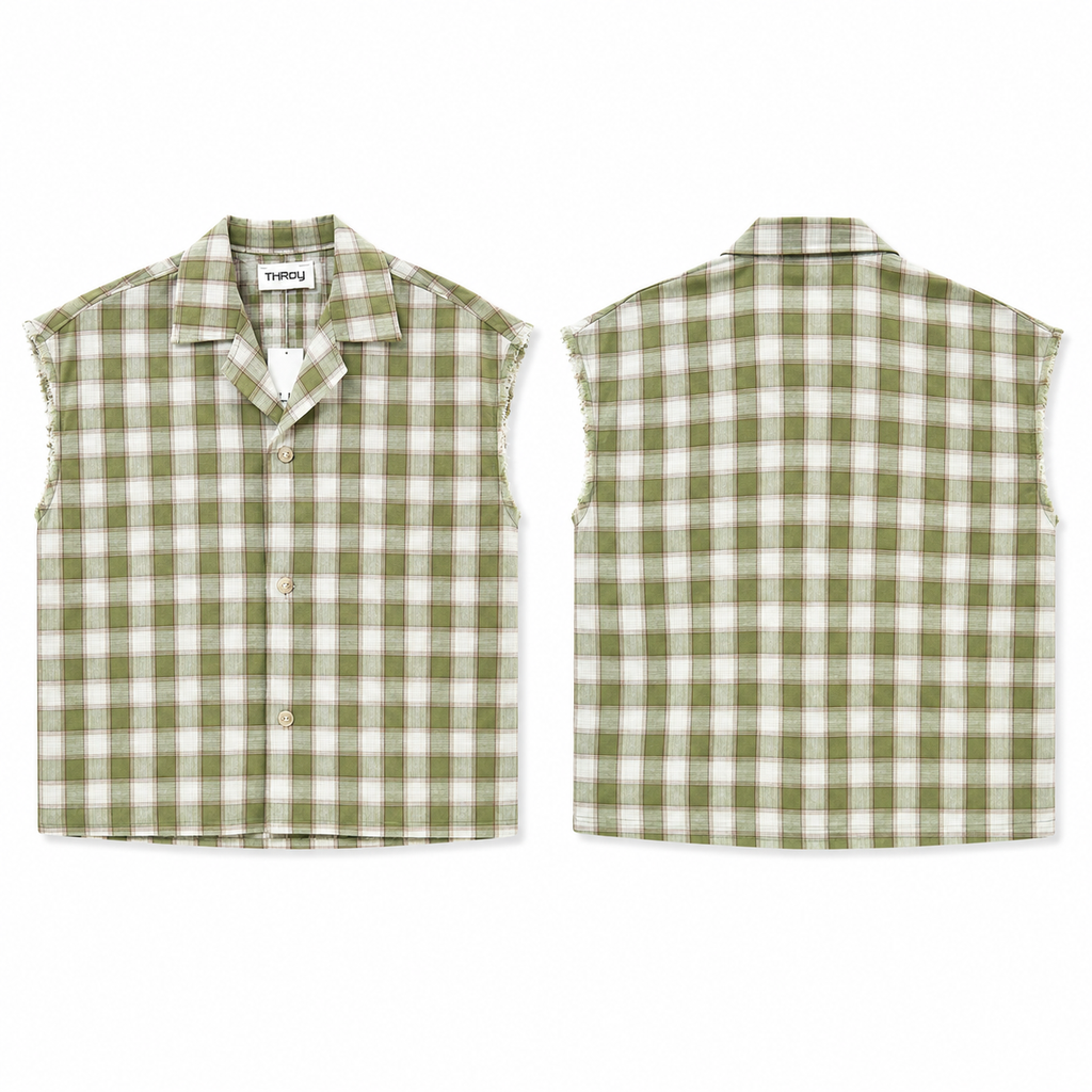 CAMICIA SFRANGIATA QUADRI